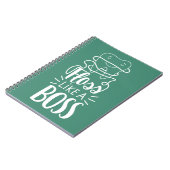 ボスのようなフロス ノートブック (左側)