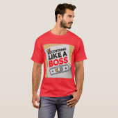 ボスのような回復 – おもしろいすぐに良くなる Tシャツ (正面フル)