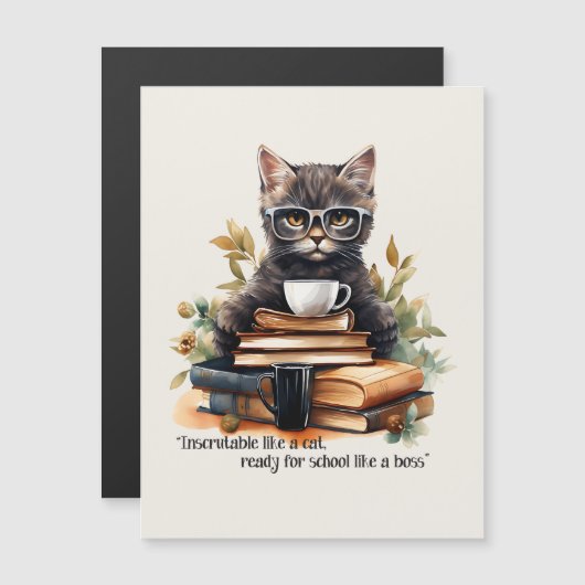 ボスのように学校に行く準備ができている (正面/裏面)