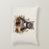 ボスのように学校に行く準備ができている アクセントクッション (裏面(縦))