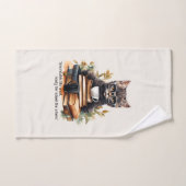 ボスのように学校に行く準備ができている バスタオルセット (ハンドタオル)