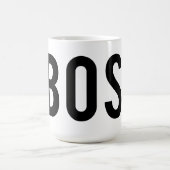 ボスのように コーヒーマグカップ (中央)