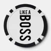 ボスのように ポーカーチップ (裏面)