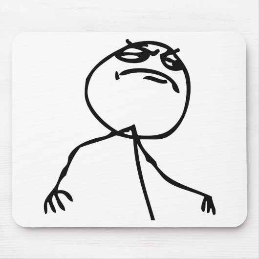 ボスのように マウスパッド (正面)