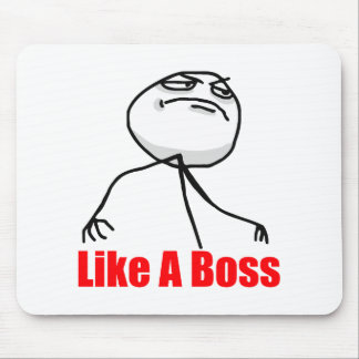 ボスのように マウスパッド