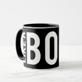 ボスのように マグカップ (正面左)