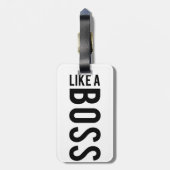 ボスのように ラゲッジタグ (裏面縦)