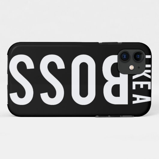 ボスのように Case-Mate iPhoneケース (裏面(横))