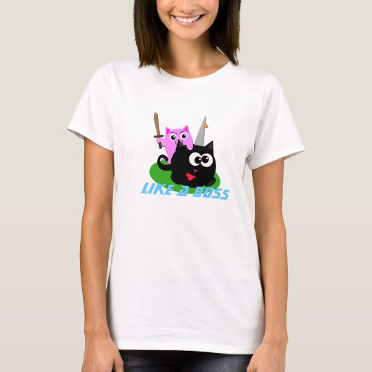 ボスのように Tシャツ (正面)