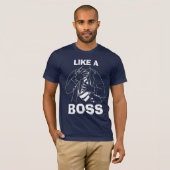 ボスのように Tシャツ (正面フル)