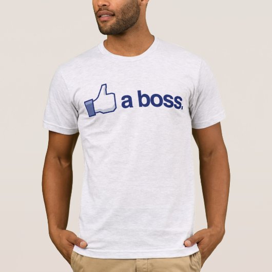 ボスのよう Tシャツ (正面)