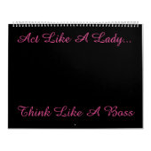 ボスのカレンダー カレンダー (カバー)