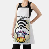 ボスのキッチンとWiFiおもしろエプロン エプロン (インサイチュ)