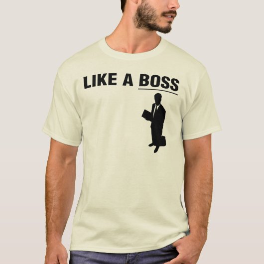 ボスのティーのように! Tシャツ (正面)
