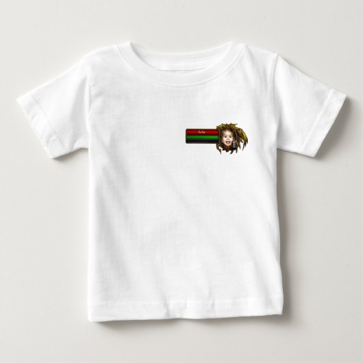 ボスのベビーのワイシャツ ベビーTシャツ (正面)