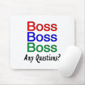ボスのボスのボス マウスパッド (マウス)