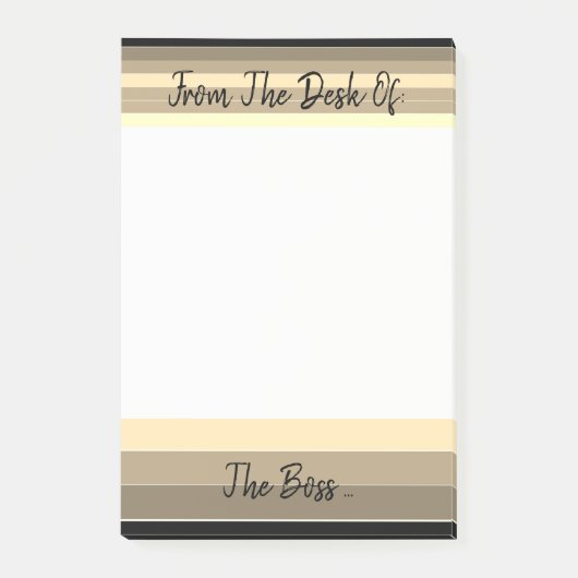 ボスのポストイットノート ポストイット (正面)