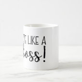 ボスのマグのような積層物 コーヒーマグカップ (中央)