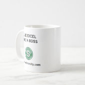 ボスのマグのように コーヒーマグカップ (正面左)