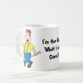 ボスのマグのテンプレート コーヒーマグカップ (正面左)