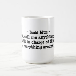 ボスのマグ コーヒーマグカップ