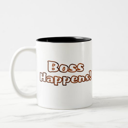 ボスのマグ ツートーンマグカップ (左)
