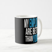 ボスのマネージャーのスーパーバイザーのおもしろいなコーヒー・マグのボスの日 コーヒーマグカップ (正面右)