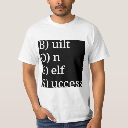 ボスのワイシャツ Tシャツ (正面)