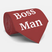 ボスの人のタイ ネクタイ (ロール)