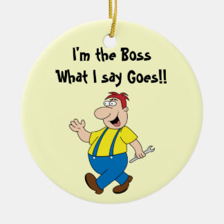 ボスの円形のオーナメントのテンプレート セラミックオーナメント