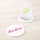 ボスの可愛い人の飲み物のコースター コースター (側面)