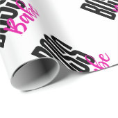 ボスの可愛い人、女の子のボス ラッピングペーパー (ロールコーナー)