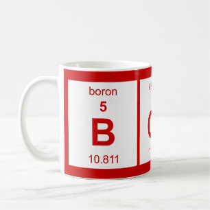 ボスの周期表 コーヒーマグカップ