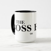 ボスの商標TMの商標のマグ マグカップ (正面左)