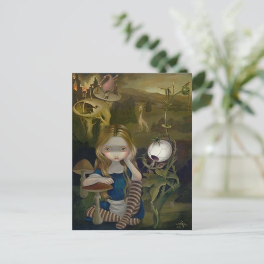 「ボスの国のアリス」のはがき ポストカード (スタンド正面)