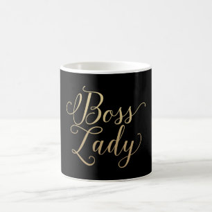 ボスの女性マグ コーヒーマグカップ