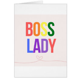 ボスの女性