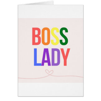 ボスの女性