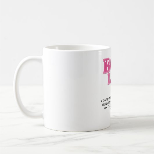 ボスの女性 コーヒーマグカップ (左)