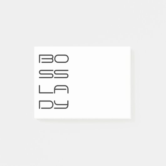ボスの女性 ポストイット (正面)