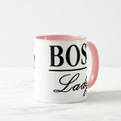 ボスの女性 マグカップ (正面右)