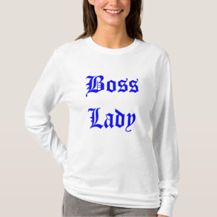 ボスの女性 Tシャツ