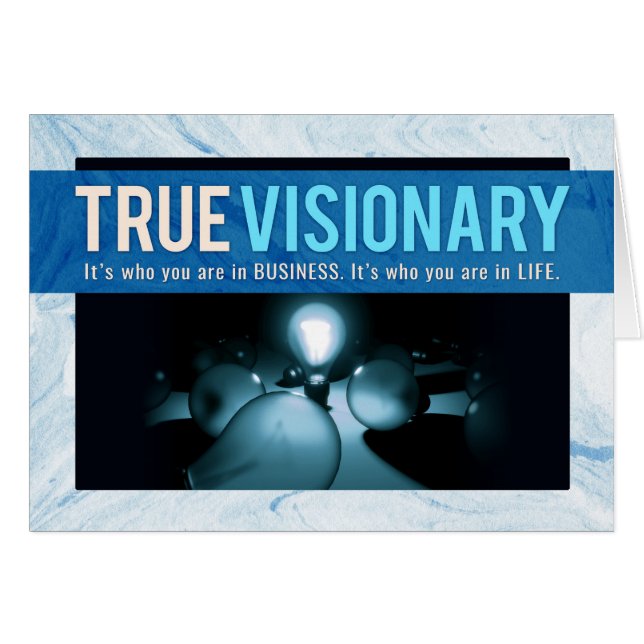 ボスの感謝、あなたは本当の空想家 (正面横)