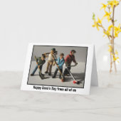 ボスの日 カード (黄色い花)