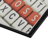 ボスの日、コンピュータキーボードの赤いボス カッティングボード (角)