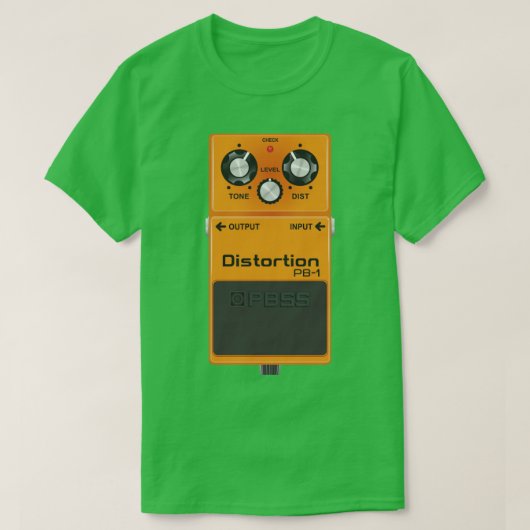 ボスの歪み Tシャツ (デザイン正面)