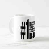 ボスの誕生日プレゼント: 第1ボス コーヒーマグカップ (正面左)