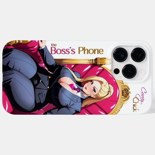 ボスの電話 Case-Mate iPhoneケース (裏面 (横))