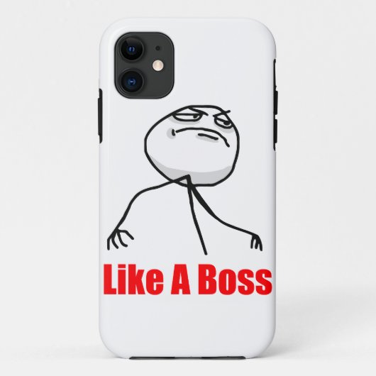 ボスのiPhone 5のミームの例のように Case-Mate iPhoneケース (裏面)