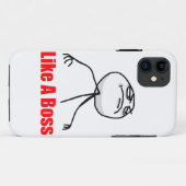 ボスのiPhone 5のミームの例のように Case-Mate iPhoneケース (裏面(横))
